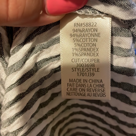 MAX STUDIO STRIPED TOP. - Picture 4 of 8